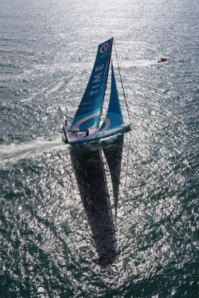 COURSE AU LARGE;GLOBE SERIES;IMOCA;OFFSHORE;RACE;SAILING;VOILE;START;DEPART