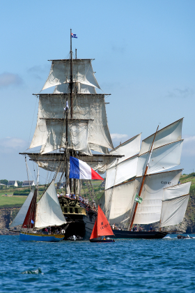 FESTIVAL;FETES;DOUARNENEZ;FINISTERE;TRADITION;VIEUX GREEMENT