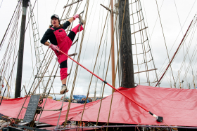 FESTIVAL;FETES;DOUARNENEZ;FINISTERE;TRADITION;VIEUX GREEMENT