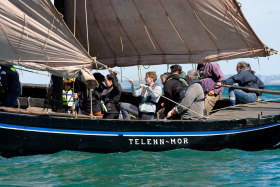 FESTIVAL;FETES;DOUARNENEZ;FINISTERE;TRADITION;VIEUX GREEMENT