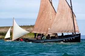 FESTIVAL;FETES;DOUARNENEZ;FINISTERE;TRADITION;VIEUX GREEMENT