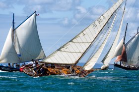 FESTIVAL;FETES;DOUARNENEZ;FINISTERE;TRADITION;VIEUX GREEMENT