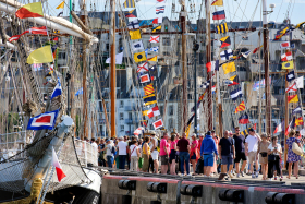 FESTIVAL;FETES;DOUARNENEZ;FINISTERE;TRADITION;VIEUX GREEMENT