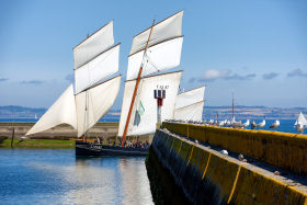 FESTIVAL;FETES;DOUARNENEZ;FINISTERE;TRADITION;VIEUX GREEMENT