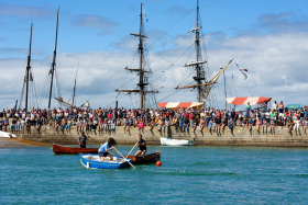 FESTIVAL;FETES;DOUARNENEZ;FINISTERE;TRADITION;VIEUX GREEMENT