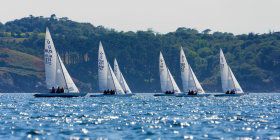 DRAGON;COURSE;RACE;REGATE;REGATTA;WORLD;CHAMPIONSHIP;VOILE;SAILING;SAILING RACES;DOUARNENEZ;FINISTERE