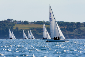 DRAGON;COURSE;RACE;REGATE;REGATTA;WORLD;CHAMPIONSHIP;VOILE;SAILING;SAILING RACES;DOUARNENEZ;FINISTERE