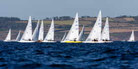 DRAGON;COURSE;RACE;REGATE;REGATTA;WORLD;CHAMPIONSHIP;VOILE;SAILING;SAILING RACES;DOUARNENEZ;FINISTERE