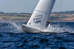 DRAGON;COURSE;RACE;REGATE;REGATTA;WORLD;CHAMPIONSHIP;VOILE;SAILING;SAILING RACES;DOUARNENEZ;FINISTERE